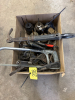 Oilers, nail puller, saws etc