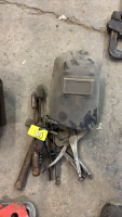 Welding tools and helmet