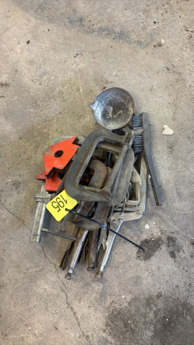 Clamps, magnets, supplies