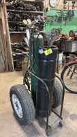 Torch and cart (tanks not included)