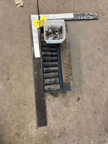 1/2&rdquo; drive deep impact sockets, square