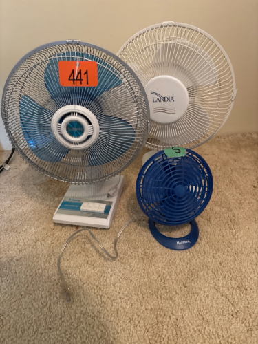 3 fans