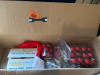 Box of misc Xmas decorations