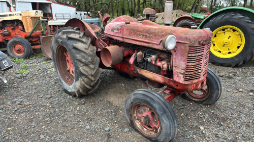 McCormick W-4 tractor w/belt pulley
