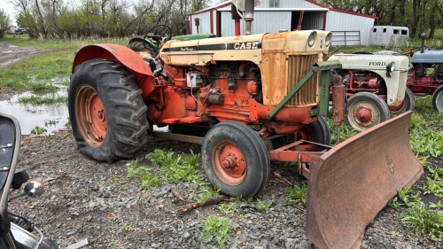 730 Case with front mount blade
