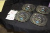 4 Madrid depression glassbowls