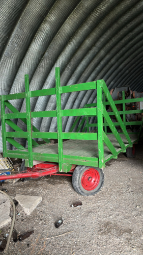 Horse drawn rack