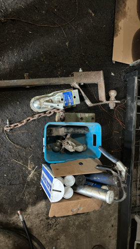 Hitch parts, grease