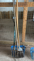 3 forks, 1 broom