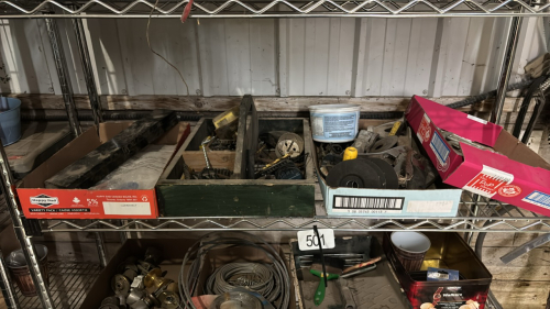 Assorted shop supplies