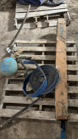 Lay flat hose, rail, plumbing