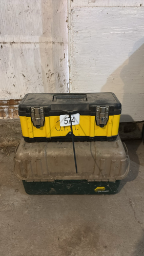 2 small toolboxes