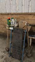 Creeper, post mauls, shop paint