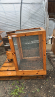Rabbit cage with storage
