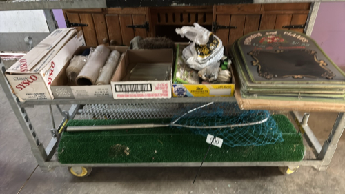 Outdoor carpet, misc
