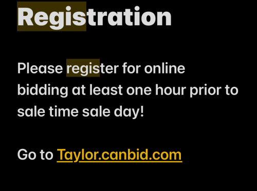 Registration