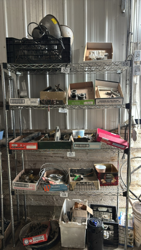 Storage Shelving (contents not included)
