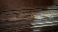 Large quantity of 2&rdquo; milled lumber. Lots of live edge