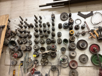 Assortment of pulleys