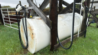 1000 gallon fuel tank w/120v pump