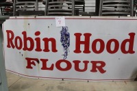 robin hood flour sign 72"w x 30"h