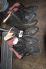 3 pairs of rubber overshoes - 2