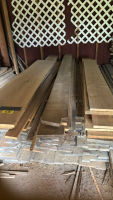 Large quantity of milled 1&rdquo; lumber some live edge