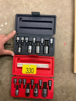 Metric&standard 1/2&3/8 drive Allen sockets