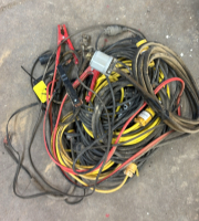 Extension cords, cable clamps