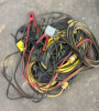 Extension cords, cable clamps
