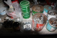 qty of new & used nuts & bolts