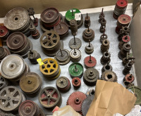 Assortment of Pulleys, sprockets