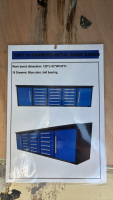 10&rsquo; workbench (18 drawer)