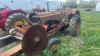 Massey 30 tractor w/belt pulley and saw - 3