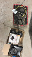 Radios, false security cameras