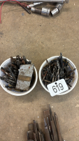 Assorted drill bits