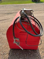 100 gal skid tank w/12 volt pump
