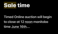Sale time