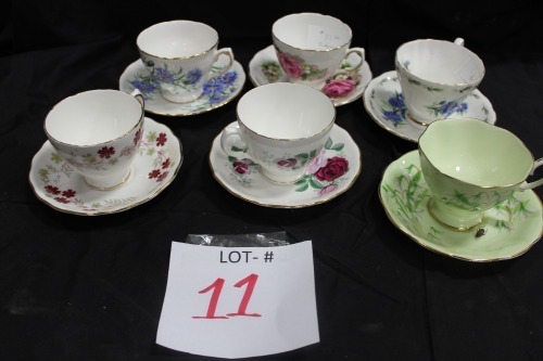 6 cup & saucers