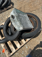 3-30x3 1/2 tires. 1-4.50-16 tire radiator