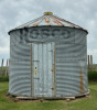 1350 bushel flat bottom bin with wood floor