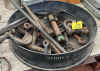 Assortment of bars, Clevus and pins