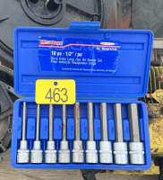 Westward 10 piece hex bits set