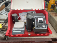 Labtronics grain tester, with scale