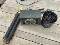 Heater,bolts,springs