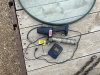 Lincoln electric grease gun with battery and charger
