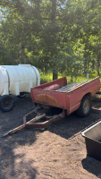 Truck box trailer