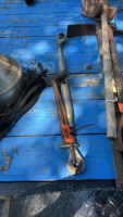 3 point hitch arm, bar, hammer