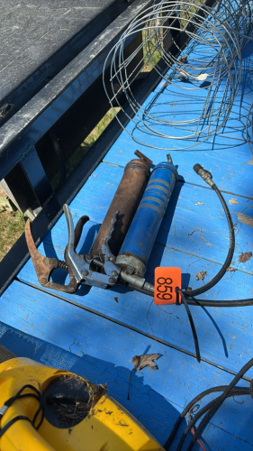 2- grease guns