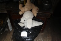 bag of stuffed toys